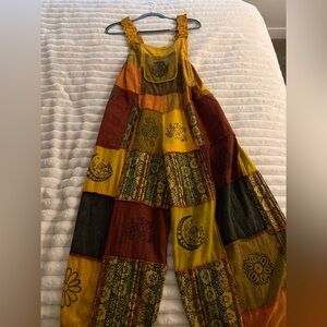 Handmade Bohemian Patchwork Jumpsuit